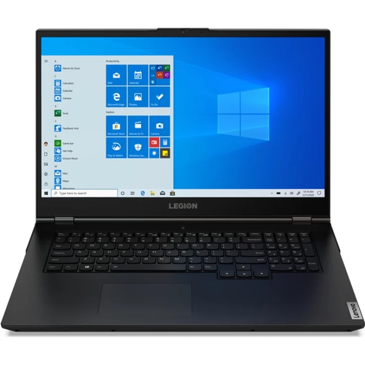 Lenovo Legion 5 17IMH05 - Gaming-Laptop 17,3 Zoll (43,9 cm) Full HD, Intel Core i5-10300H, 8GB RAM, 512GB SSD, NVIDIA GeForce GTX 1650, Windows 10 Home 64-bit (82B30028GE) – Bild 1