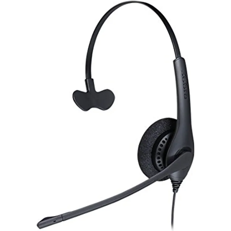 Jabra 1553-0159 NC Monophon Kopfband Headset, 32 Ohms, 6800Hz Schwarz