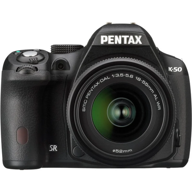 Pentax K-50 Kit schwarz inkl. SMC DAL 18-55mm – Bild 1