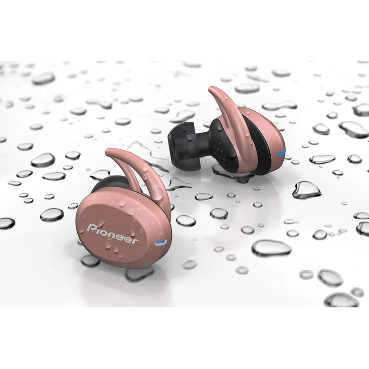 Pioneer E8TW-P Truly Wireless Kopfhörer (Bluetooth, In-Ear, Sport, 3 h Spielzeit pro Ladung) Pink – Bild 4