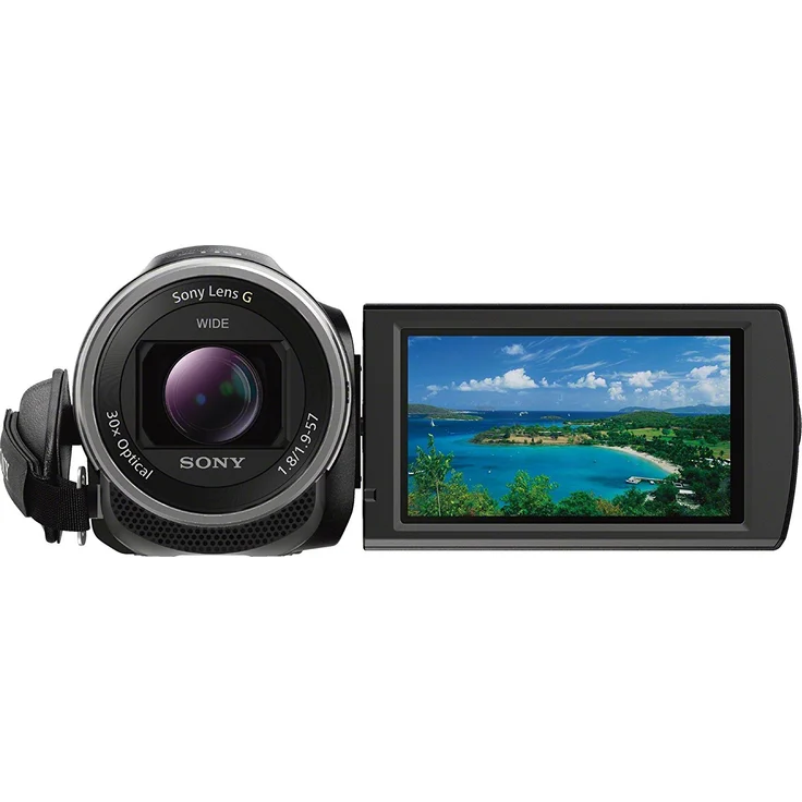 Sony HDR-CX625 Full HD Camcorder (30-fach optischer Zoom, 5-Achsen BOSS Bildstabilisation, NFC) schwarz – Bild 2