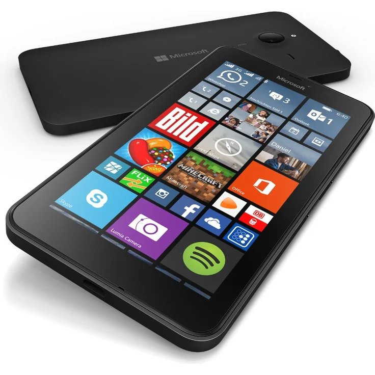 Microsoft Lumia 640 XL DS Smartphone 5,7 Zoll-Display, 8GB interner Speicher, Dual-SIM, Windows, Schwarz – Bild 6