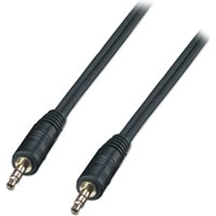 LINDY Premium Audiokabel mit 3,5mm Klinkenstecker, 1m