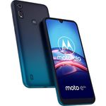 Motorola Moto E6s Smartphone 15,49cm (6,1 Zoll) IPS-Display, 32GB interner Speicher, 2GB RAM, Dual-SIM, Android, Türkis Blau