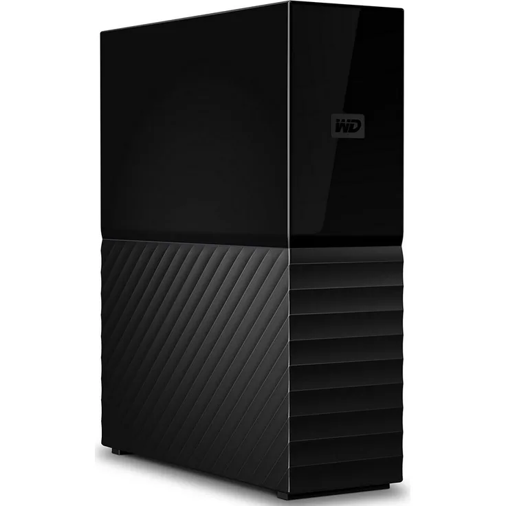 WD My Book WDBBGB0080HBK - Festplatte - verschlüsselt - 8 TB - extern (Stationär) - USB 3.0 - 256-Bit-AES - Schwarz (WDBBGB0080HBK-EESN)