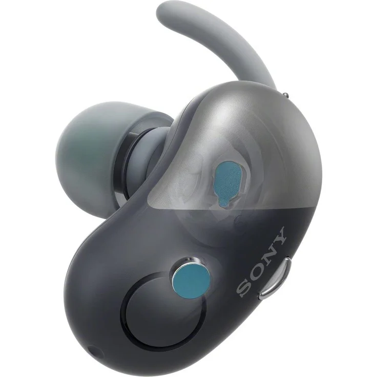 Sony WF-SP700N In-Ear Kopfhörer, mit Bluetooth, Noise Cancelling, geeignet für Sport, spritzwassergeschützt, schwarz – Bild 8