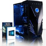 VIBOX Black-Ice LA12-4 Gaming PC Computer mit War Thunder Spiel Bundle, Windows 10 OS (4,2GHz AMD A12 Quad-Core Prozessor, Radeon R7 Grafik Chip, 4Go DDR4 2133MHz RAM, 2TB HDD)