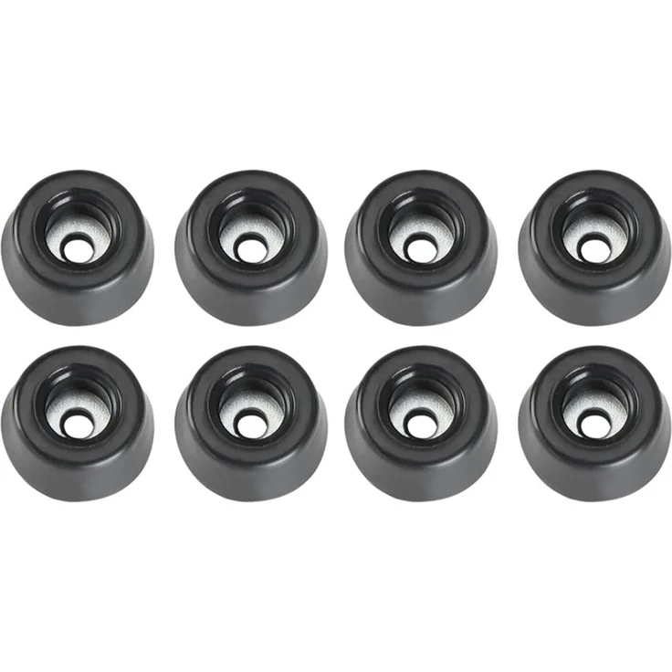 Adam Hall Hardware 4903 M8 AH - 8er Set Gummifuß 20 x 9 mm schwarz im Beutel – Bild 1