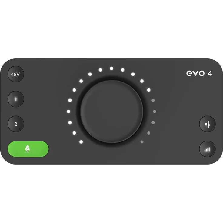 EVO 4 USB Audio Interface sound card for music production (2 in - 2 out USB audio-interface, 48 Volt phantom power, 2 microphone preamps, etc.) - Preisvergleich