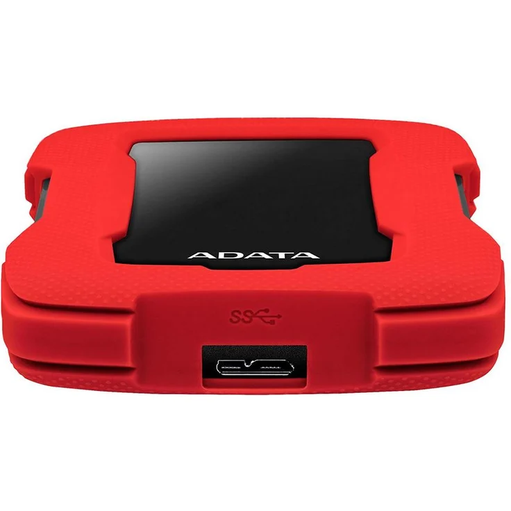 Adata HD330 Externes Festplattenlaufwerk (1000 GB, 2, 5 Zoll, Micro-USB B, 3.0 (3.1 Gen 1) mit USB-Port, rot – Bild 3