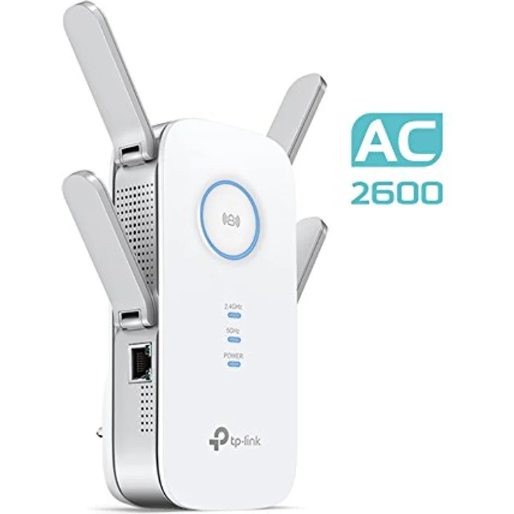TP-Link RE650 AC2600 Dualband Gigabit WLAN Repeater (4x4 MU-MIMO, Beamforming, WiFi Extender, 2,4GHz und 5GHz gleichzeitig, Signalstärkeanzeige, AP Modus) – Bild 2