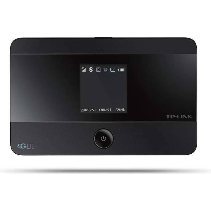 TP-Link M7350 mobiler WLAN Router (4G-LTE bis zu 150Mbit-s Download- 50Mbit-s Upload, Hotspot, Cat4, 2000mAh Akku, LCD Display, kompatibel mit allen europäischen SIM Karten) schwarz – Bild 3