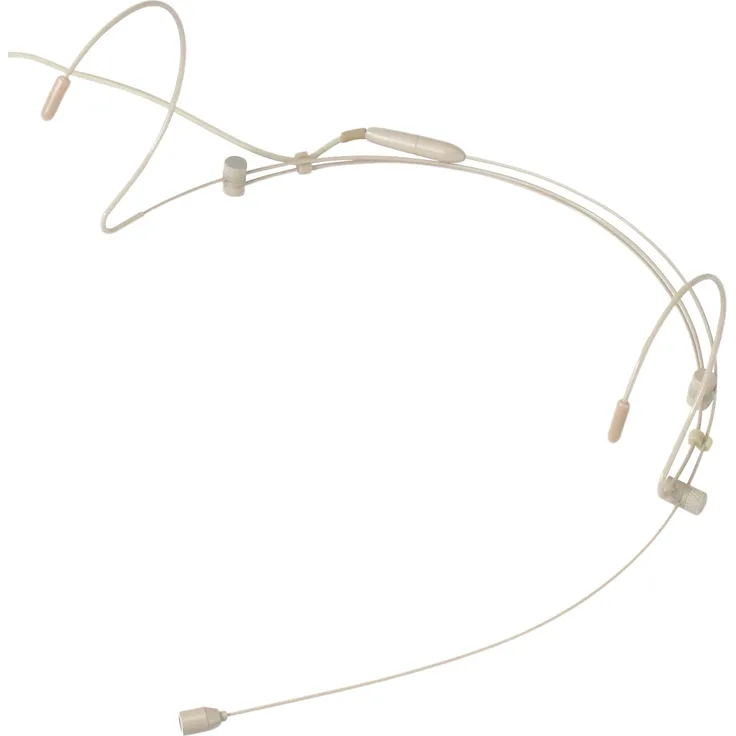 Pronomic HS-31 EA Headset Zwei-Ohr, beige (Back-Elektret Kondensator, Richtcharakteristik: Kugel, Frequenzgang: 20-20.000Hz)