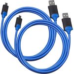 AmazonBasics - Controller-Ladekabel für die PlayStation 4 - 2er-Pack