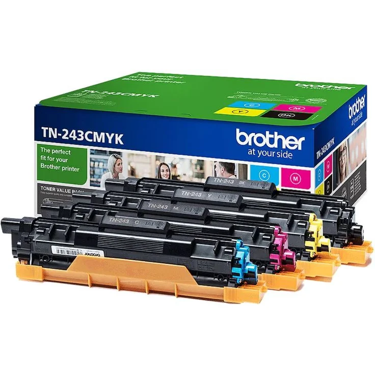 Brother Toner TN-243 Multipack (je 1x BK/M/C/Y) (TN243CMYK) – Bild 1