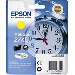 Epson Original 27XL Tinte Wecker (WF-3620DWF WF-3640DTWF WF-7110DTW WF-7210DTW WF-7610DWF WF-7620DTWF WF-7710DWF WF-7715DWF WF-7720DTWF) gelb