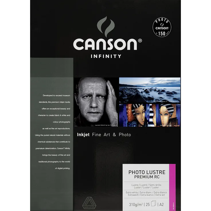 Canson 400049115 Photo Lustre Premium RC Box, A2