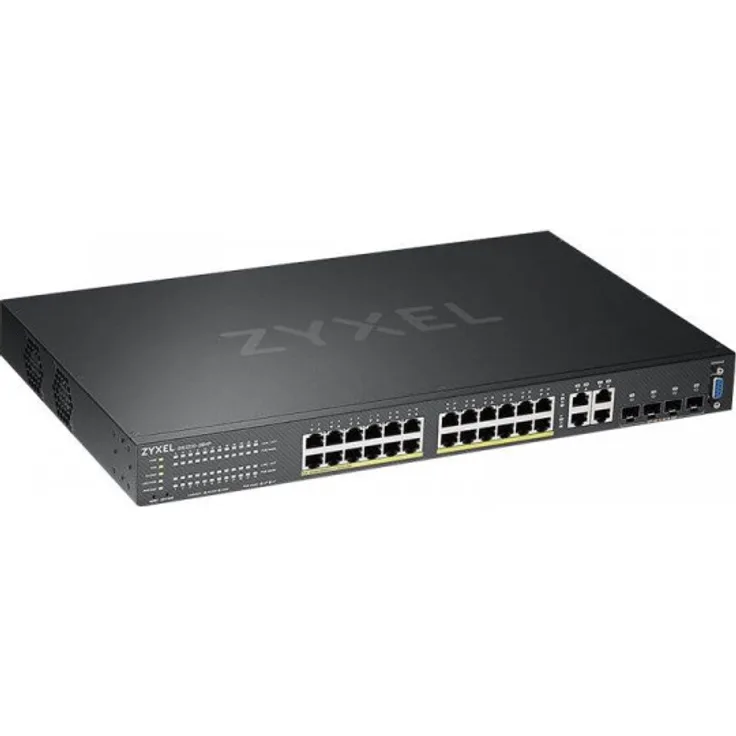 ZyXEL Switch 19'' 28x GE GS2220-28HP 24Port+4xSFP-Rj45