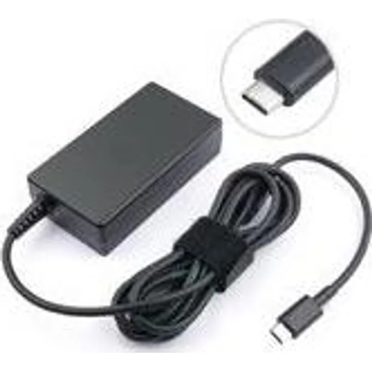 MicroBattery mbxusbc-ac0001 Innen 45 W schwarz-Adapter Leistung & Wechselrichter – Adapter DE Puissance & Wechselrichter (45 W, Innen, Laptop, Schwarz)