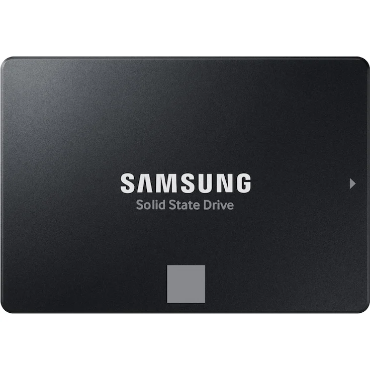Samsung 870 EVO MZ-77E1T0B - Solid-State-Disk - verschlüsselt - 1 TB - intern - 2.5 Zoll (6.4 cm) - SATA 6Gb/s - Puffer: 1 GB - 256-Bit-AES - TCG Opal Encryption (MZ-77E1T0B/EU) – Bild 1