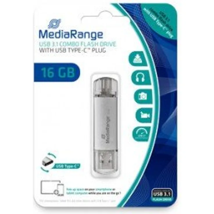 USB-Stick 16 GB USB 3.1 combo mit Type-C - USB-Stick - 16 GB (MR935)