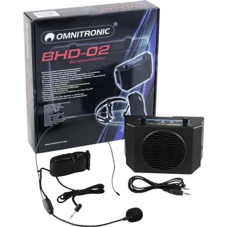 Omnitronic BHD-02 Gürtelverstärker