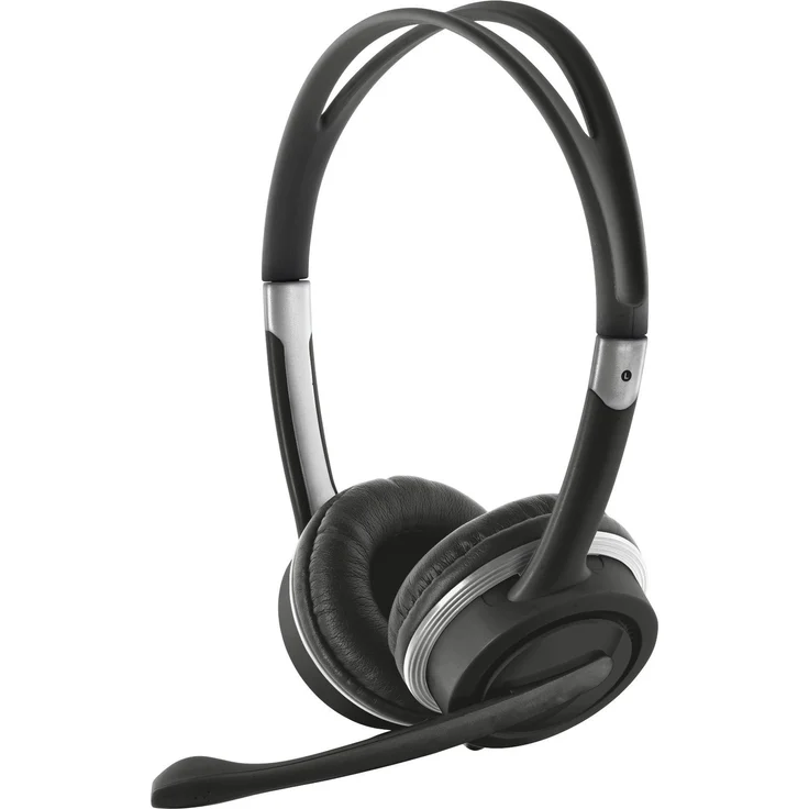 Trust Mauro USB Headset, Kopfhörer, Kopfband, binaural, Drehregler, verkabelt, schwarz (17591) – Bild 1