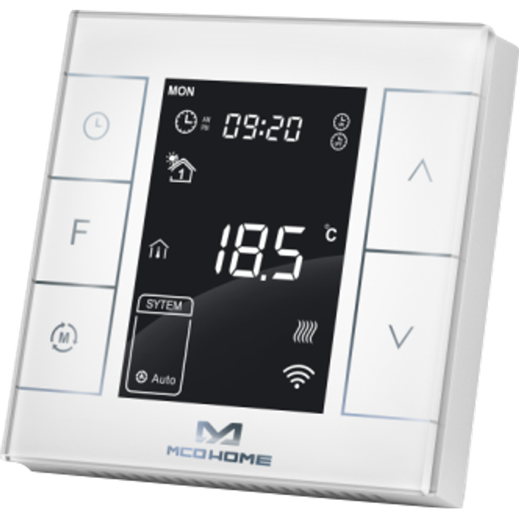 MCO Home MH7 EH2 Fußbodenheizungsthermostat Weiß