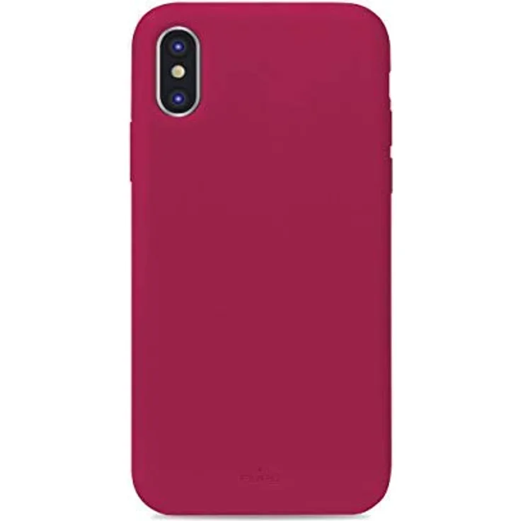 Puro Icon Cover iPhone XS Max Fuchsia