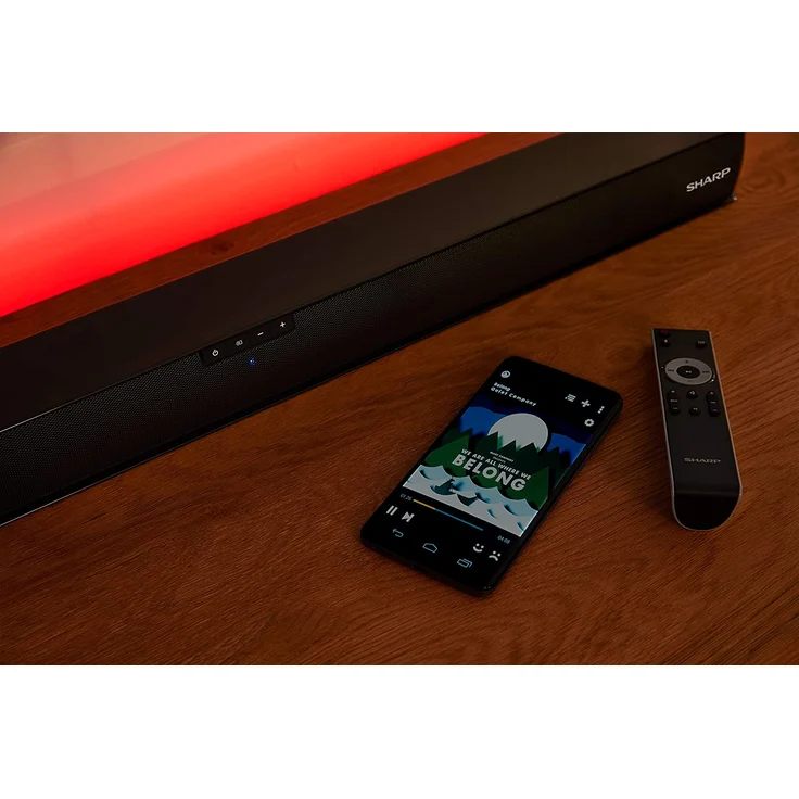 Sharp HT-SBW182 2.1 Soundbar mit Subwoofer, kabellos, geeignet für TV, schwarz – Bild 13