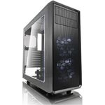 Fractal Design Focus G Grey Window, PC Gehäuse (Midi Tower mit seitlichem Fenster) Case Modding für (High End) Gaming PC, grau