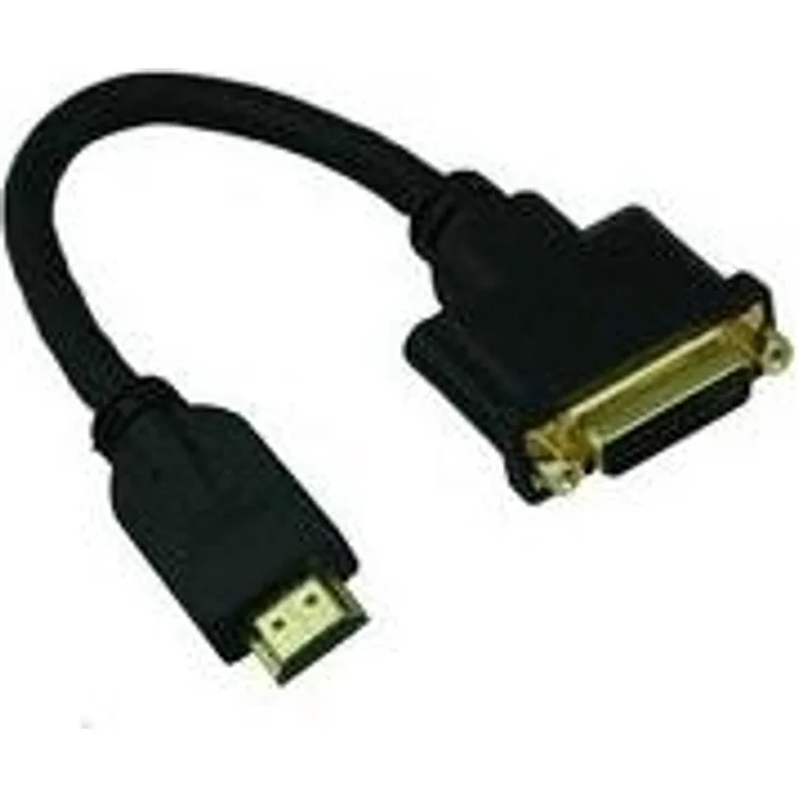 MicroConnect - Videoanschluß - HDMI / DVI - HDMI (M) bis DVI (W) - 15 cm