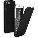 kalibri Handyhülle, Flip-Hülle Ultra Slim Tasche für Apple iPhone 7 - 8 - SE (2020) - Leder Schutzhülle Case