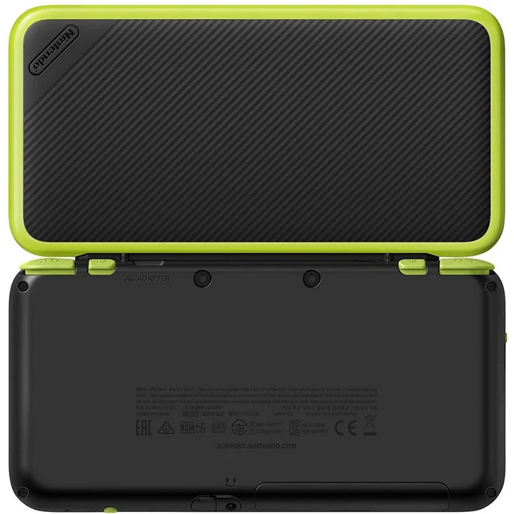 New Nintendo 2DS XL Schwarz-Apfelgrün 256MB & 4GB Speicherkarte Bundle inkl. Mario Kart 7 – Bild 2