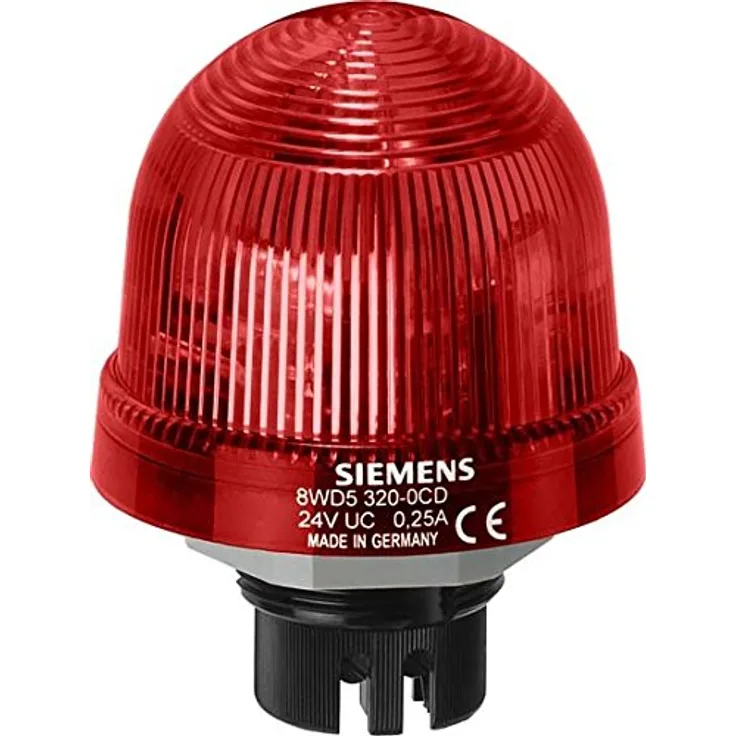Siemens Siguard 8 WD53 Signage – Lampe AC/DC 24 V Rot LED Licht Rotation