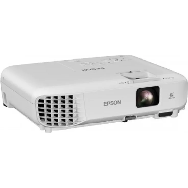 Epson EB-W06 Business-Beamer, LCD, WXGA (1280 x 800), Kontrast 16000:1, 3700 ANSI-Lumen, Bildverhältnis 16:10, weiß