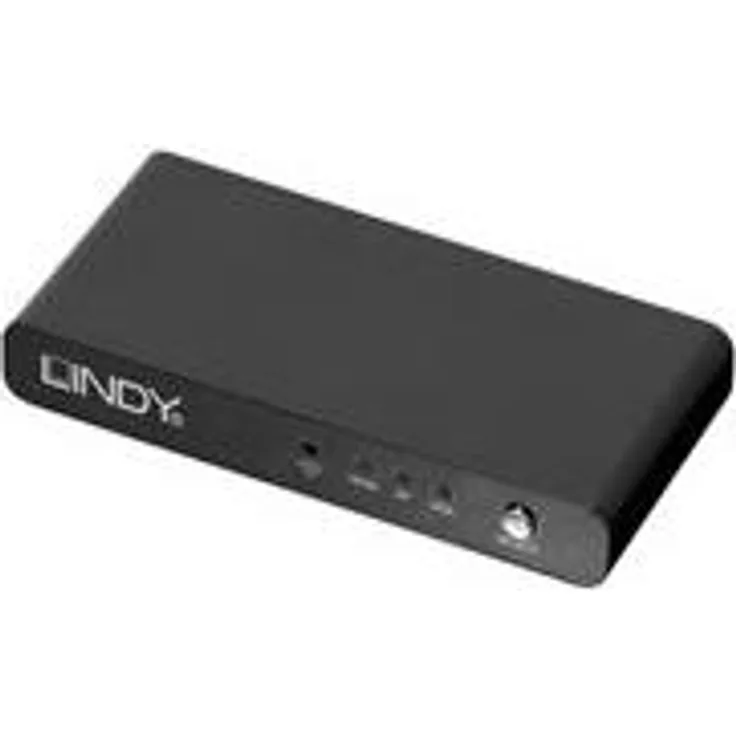 LINDY 3 Port Multi AV auf HDMI Praesentations Switch. Unterstuetzt Aufloesungen bis 3840x2160 60Hz