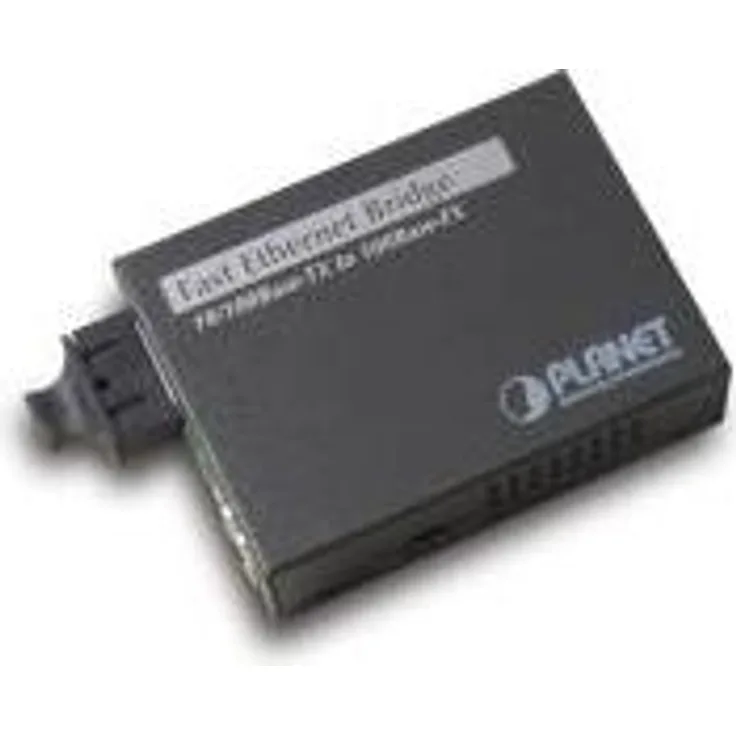 Planet FT-802S15 - Medienkonverter - Ethernet, Fast Ethernet - 10Base-T, 100Base-FX, 100Base-TX - RJ-45 / SC-Einzelmodus - bis zu 15 km - 1310 nm (FT-802S15)