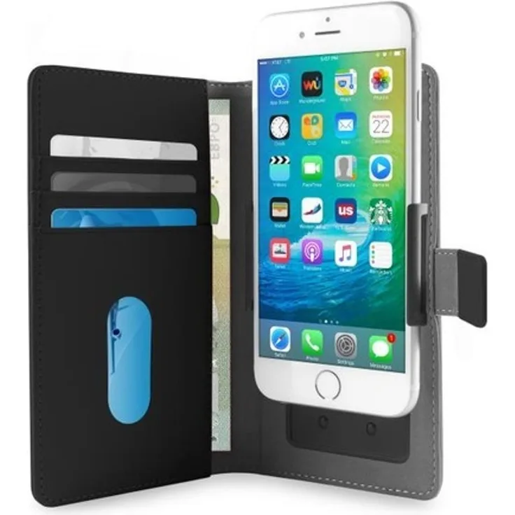 Puro Universal Slim Wallet 360 Grad Cases Black L