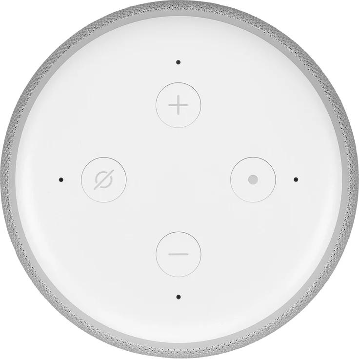 Amazon Echo Dot (3. Generation) Sprachassistent Sandstein/Stoff – Bild 5