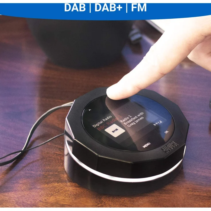 August DR245 FM/DAB/DAB+ Radioempfänger mit Bluetooth, August DR245, einfaches Hinzufügen von DAB, DAB+, FM-Radio oder Bluetooth zu Ihrem vorhandenen Lautsprechersystem – Bild 3