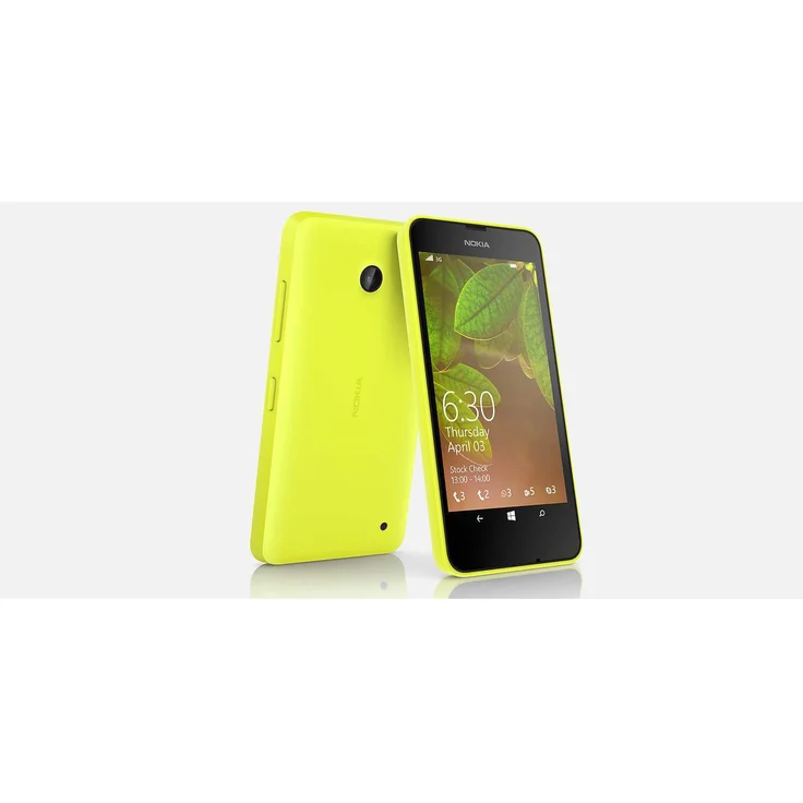 Nokia Lumia 635 Smartphone 11,43cm Pixel (4,5 Zoll) IPS-Display, 8GB interner Speicher, 0,51GB RAM, Windows, Gelb – Bild 1