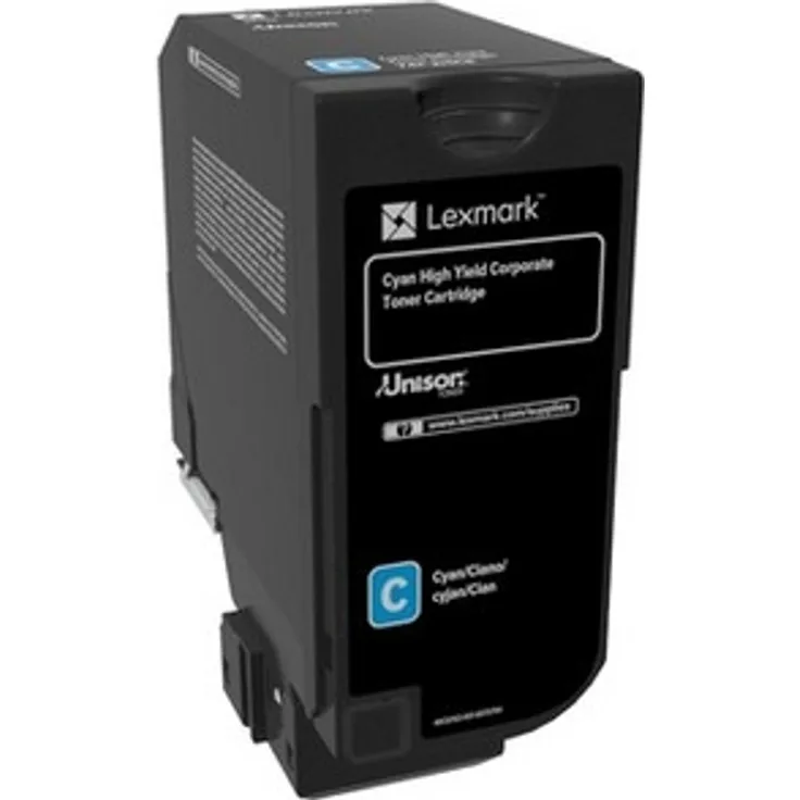 Lexmark Toner Corporate cyan für CS725 12k (74C2HCE)