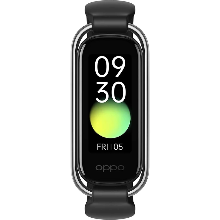 OPPO Band Style Fitness-Tracker Unisex, Einheitsgröße, Edelstahlgehäuse, Black – Bild 2