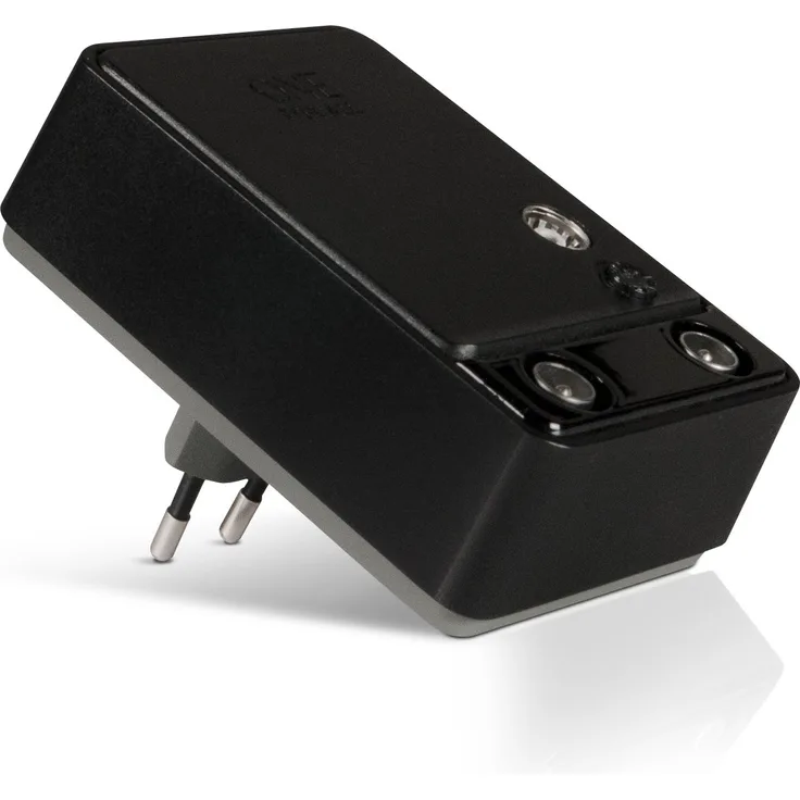 One For All SV9620 Signalverstärker (2-fach)- Signale für Ihr TV- oder Radio gerät um bis zu 20 dB - 4G-LTE flter - Plug & Play - schwarz