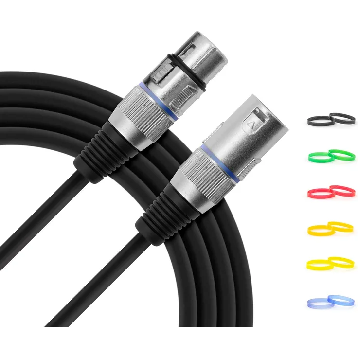Tiger MIC4-03 Silver Series XLR-XLR Mikrofon-Kabel - 3m