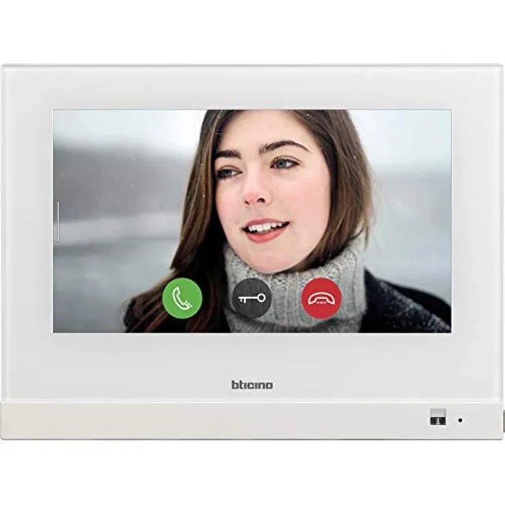 7'' Video-Hausstation mit Touchscreen Monitor, MyHOME Zentrale mit WLAN-LAN und Smartphone Anbindung