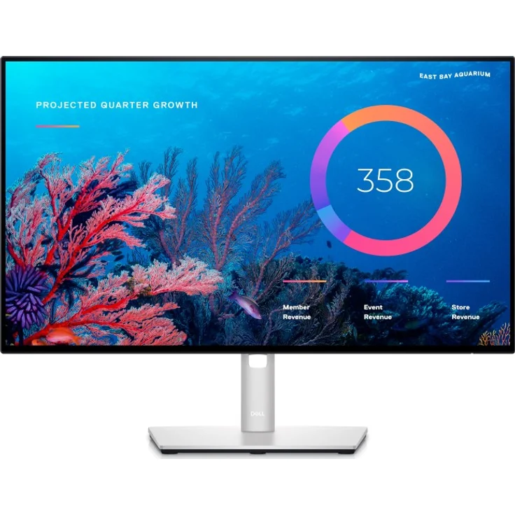 Dell UltraSharp U2422HE - 23,8 Zoll, Full HD (1920 x 1080), IPS-Panel, 60Hz, 5ms, 250cd/m² (210-AYUL) – Bild 1
