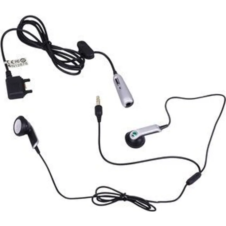 Sony HPM-64 In-Ear Kopfhörer mit Mikrofon, schwarz