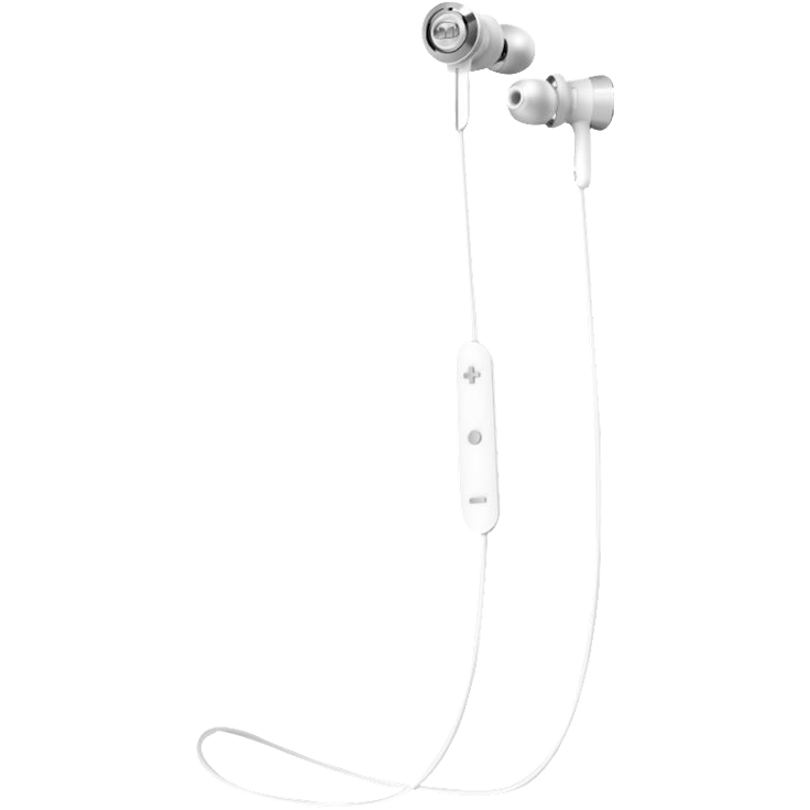 Monster Clarity HD Bügel Ear Kopfhörer Kabellos Bluetooth In-Ear-Kopfhörer weiß